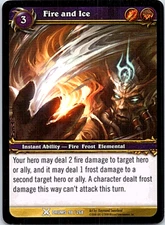 Fire And Ice World Of Warcraft Drums Of War Light Play