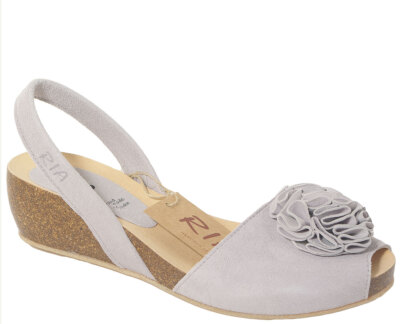Ria Menorca Bio sandals ante grey 33217
