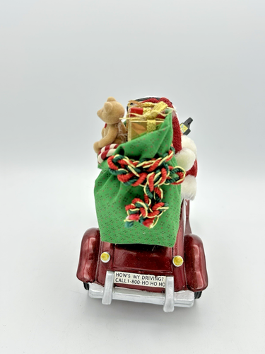 Rare 2007 Dept 56 Clothtique Possible Dreams GPS "Going Places Santa" 800567 - Bild 6 von 9