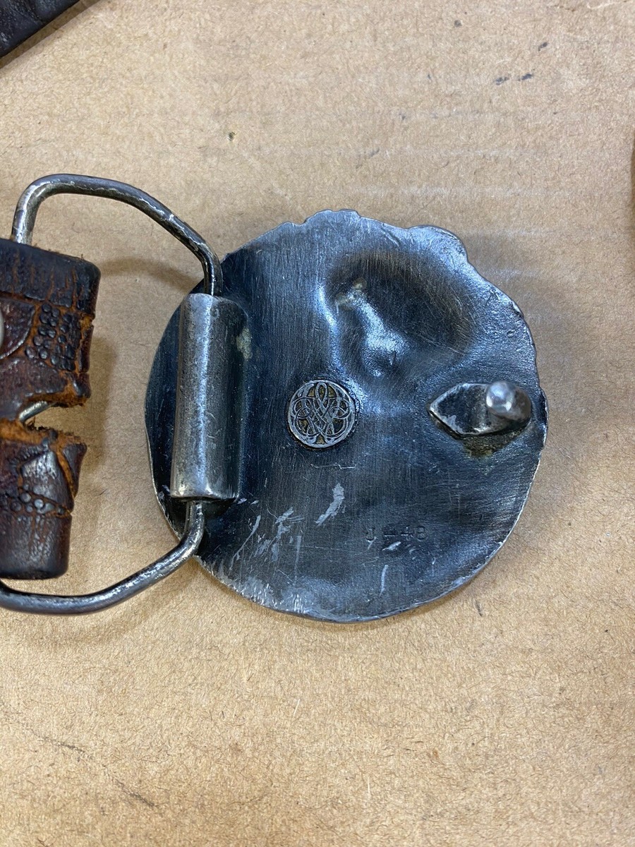 BERGAMOT BRASS WORKS　バックル Vtg Bergamot Brass Works BBW Belt Buckle J-48 Whimsical