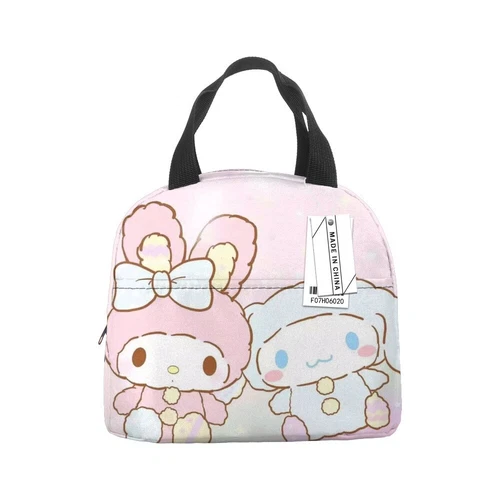 Sanrio Hello Kitty Lunch Bag Insulated Student Snack Picnic Food Storage Bag - Picture 51 of 56
