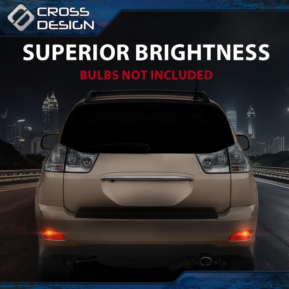 Fit For Lexus RX400h RX350 RX330 Rear Bumper Reflector Light Right Side ...