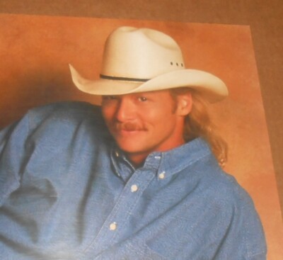 Alan Jackson Poster Original 1994 Promo 35x19 Country | eBay