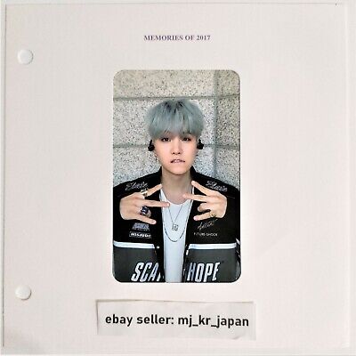 BTS SUGA MEMORIES OF 2017 Blu-ray Official Random Photocard Photo Card PC  Yoongi | eBay