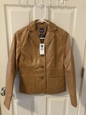 Gap Genuine Leather Jacket (xs)