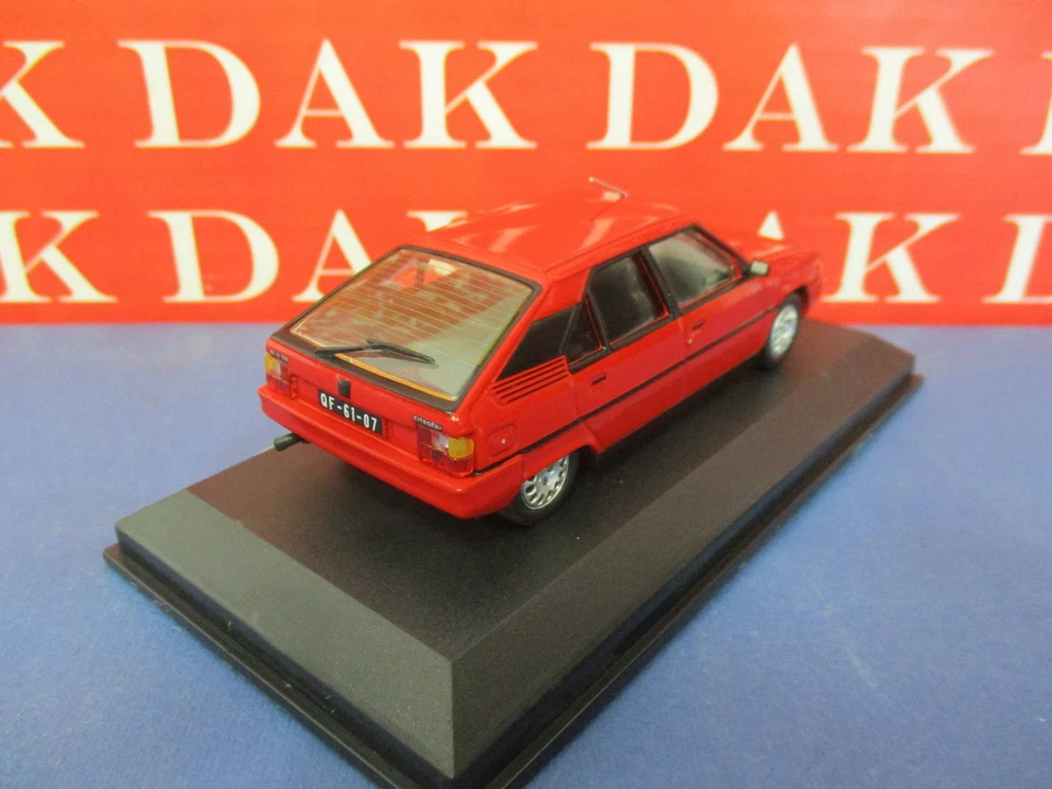 Die cast 1/43 Modellino Auto Citroen BX 16 TRS 1983 - Immagine 3 di 4