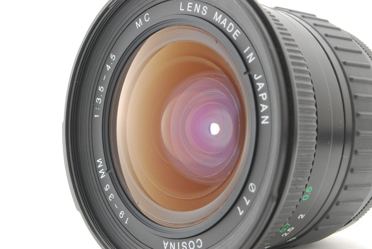 その他 COSINA 19-35F3.5-4.5MF/AI-S MINT In Box] Cosina 19-35mm f3.5-4.5 MC AF Zoom Lens For