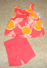 Carters Baby Girls Shorts Shirt Outfit Sleeveless Top Size 3 Months New — photo 1