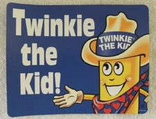 Vintage Hostess "Twinkie the Kid" Advertising Store Sign, Unused