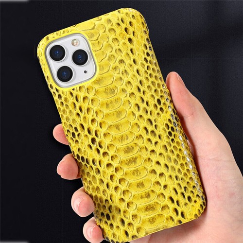 Genuine Real Python Leather Case For iPhone 16 17 Pro Max Snake Skin Hard Cover - Picture 18 of 22