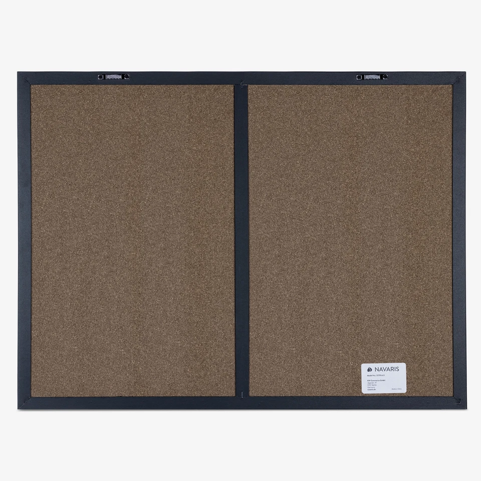 Tableau Mémo Magnétique Mixte avec Section Textile pour Chambre Bureau Cuisine - Photo 4/4