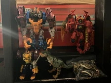 transformers beast wars lot (Broken and incomplete)