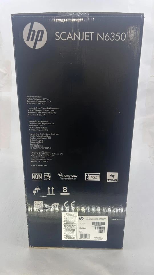 HP ScanJet N6350  Flatbed Scanner / - Image 2 of 3