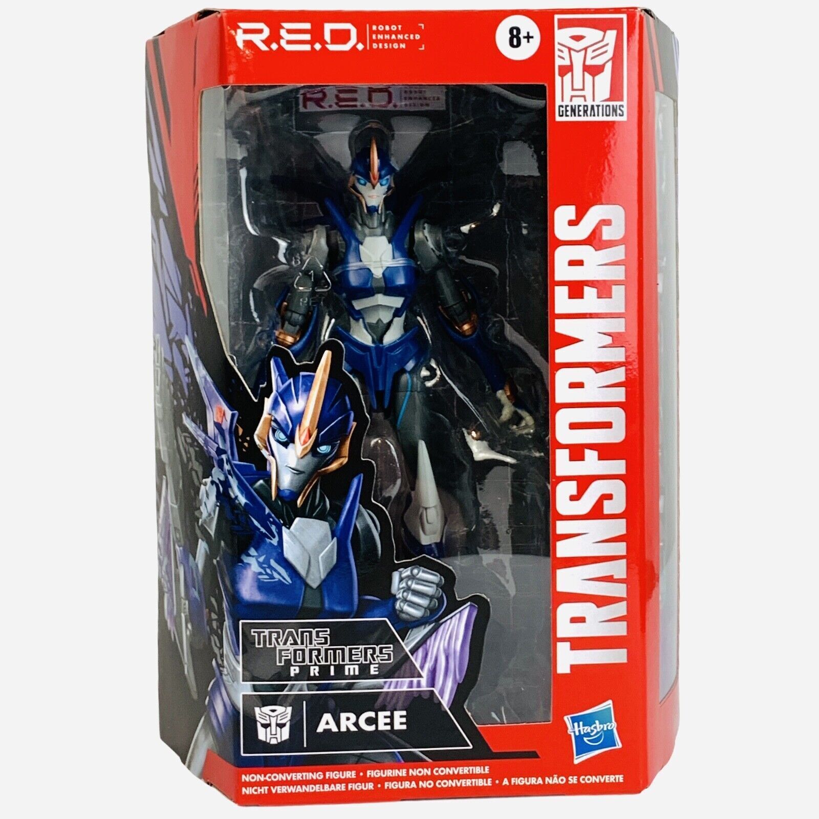 Transformers R.E.D. Series Prime Arcee - 6-inch 