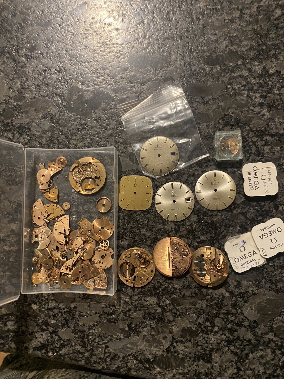 Vintage Omega Watch Parts And Dials eBay