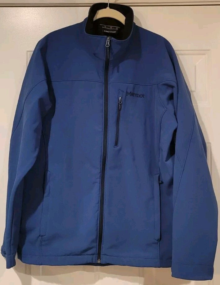 Marmot Altitude/Trango Softshell Jacket Blue Ink … - image 1