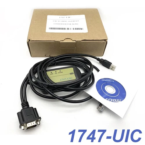 1747-UIC PLC Programming Cable USB to DH-485 Adapter for SLC5/01/02/03/05