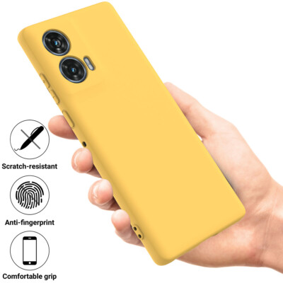 XINYEXIN Silicone Case for Motorola Edge 50 Fusion Cute Pattern Non