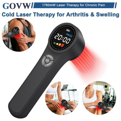 Cold Laser Therapy Device for Reliever Knees Shoulder Back Pain 1760mW Red Light