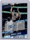 Nikola Jokic 2018 Panini Prestige Bonus Shots Crystal Auto Nuggets MVP