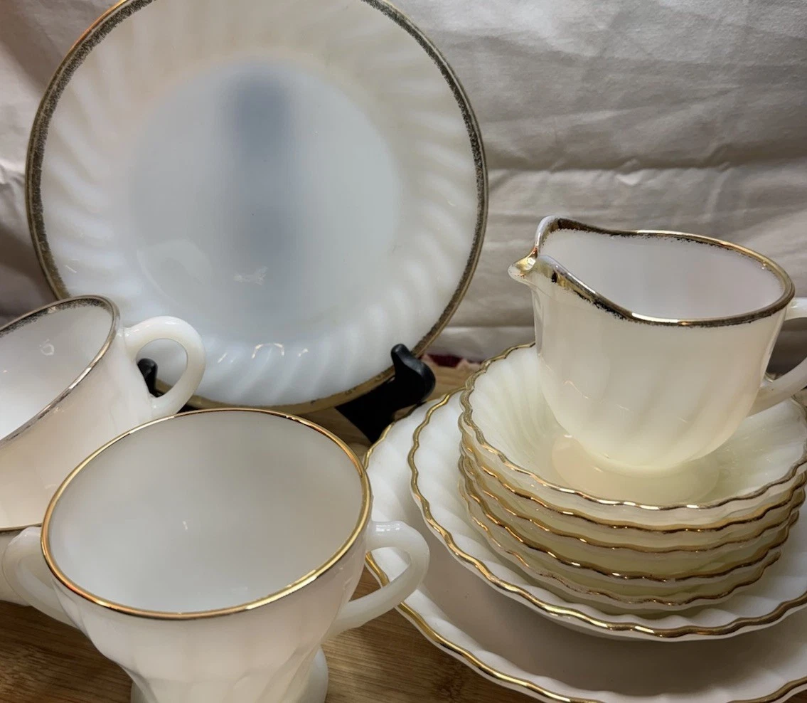 Fire King Gold Trim for sale | eBay