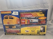 RailKing 30-4042-1 McDonald’s Fast Freight Express Train Set O Gauge Proto-Sound