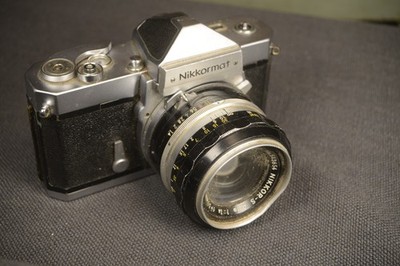 Nikomat FT-ｎ/NIKKOR-S.C Auto 1:1.4 f=50 Nikon Nikkormat FT Camera Nikkor-S Auto 50mm f/1.4 Lens JUNKER