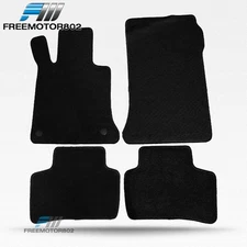 Floor Mats Fits 10-15 Benz GLK-Class Car Carpet  Front & Rear Black Nylon