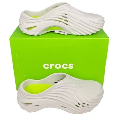 Crocs Echo Wave Clog M10 W12 Light Gray Atmosphere Unisex Slip On Casual New
