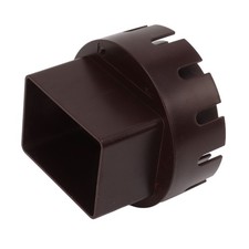 Downspout Adapter Rainwater Gut-to-drain Adapter Brown L