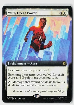 With Great Power . . . #24 (NM) Spider-Man SPM Magic MTG
