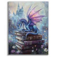 Diamond Painting Drache, Diy Diamant Malerei Erwachsene, Komplettes Bastelset...