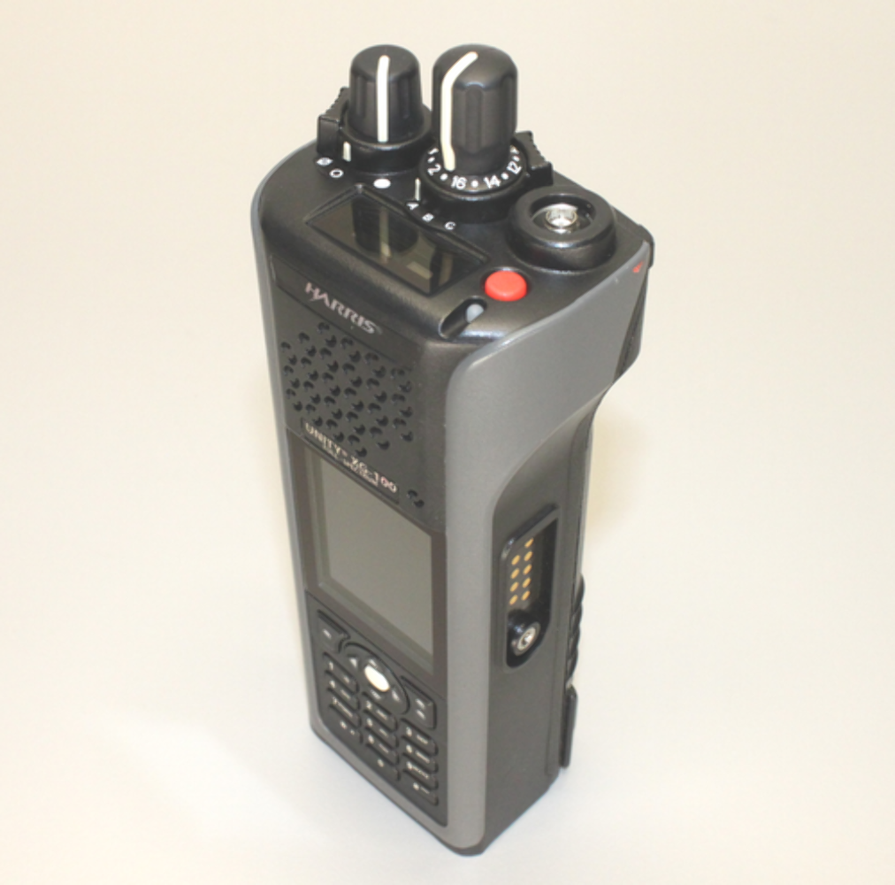Tri Harris Radi Harris UNITY XG-100P Tri-Band PHASE 2 P25 Trunking/Conv Radio & Battery ...