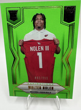 Panini 2025 Donruss Elite Walter Nolen RC Lime Green #163 Cardinals /999