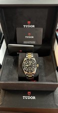 TUDOR Black Bay Automatic Diver 41mm Black Dial Two-Tone Full Set.