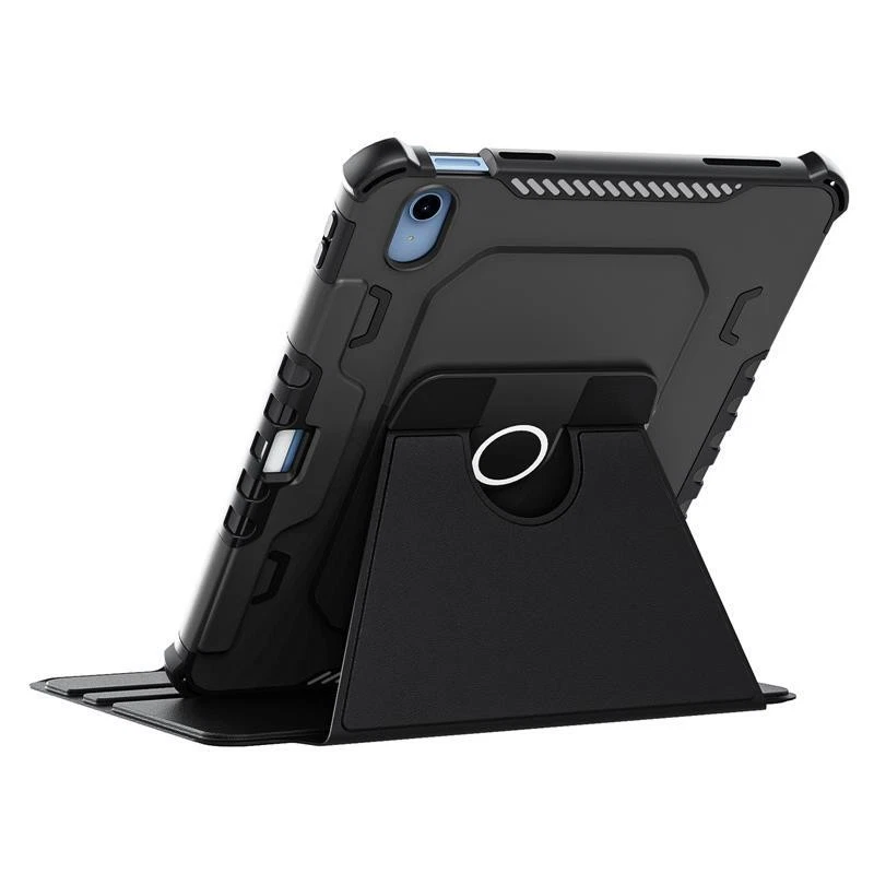 Leather 360 Rotating Smart Case Cover For iPad 10th  9 8 7 Air 2 4th 5th Pro 11 - Image 4 of 4