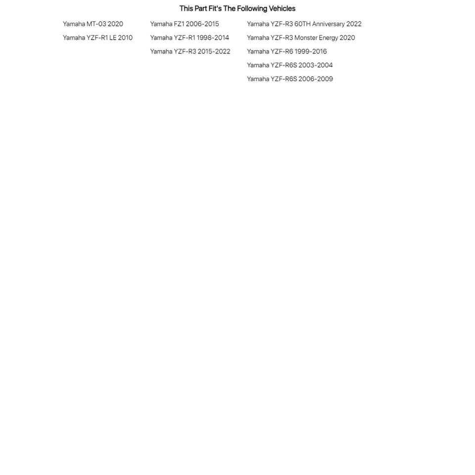 Deslizadores de carrete Shogun Swarm negros para Yamaha YZF-R6 1999-2016 Foto 3 de 3