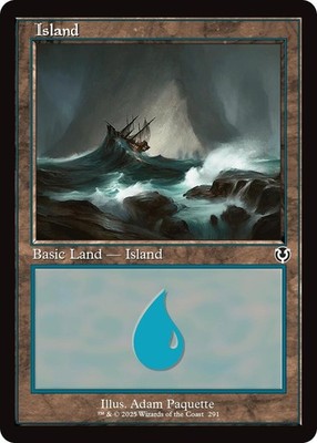Island (Retro Frame) Foil [INR - 291]NM | eBay