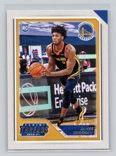 James Wiseman 2020-21 Panini Chronicles Basketball Threads #93 Rookie RC