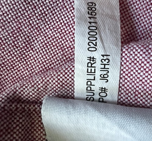 Polo Ralph Lauren Mens Red Long Sleeve Button Up Dress Shirt XXL 100% Cotton - Bild 7 von 11