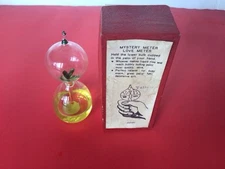 Vintage Mistery Meter Love Meter Giftcraft Japan Yellow