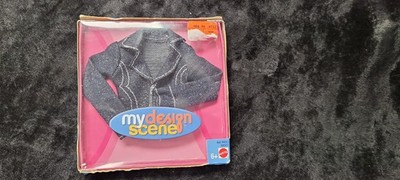Mattel 2004 My Design Scene H4043 Sparkle Denim Jacket New in Package