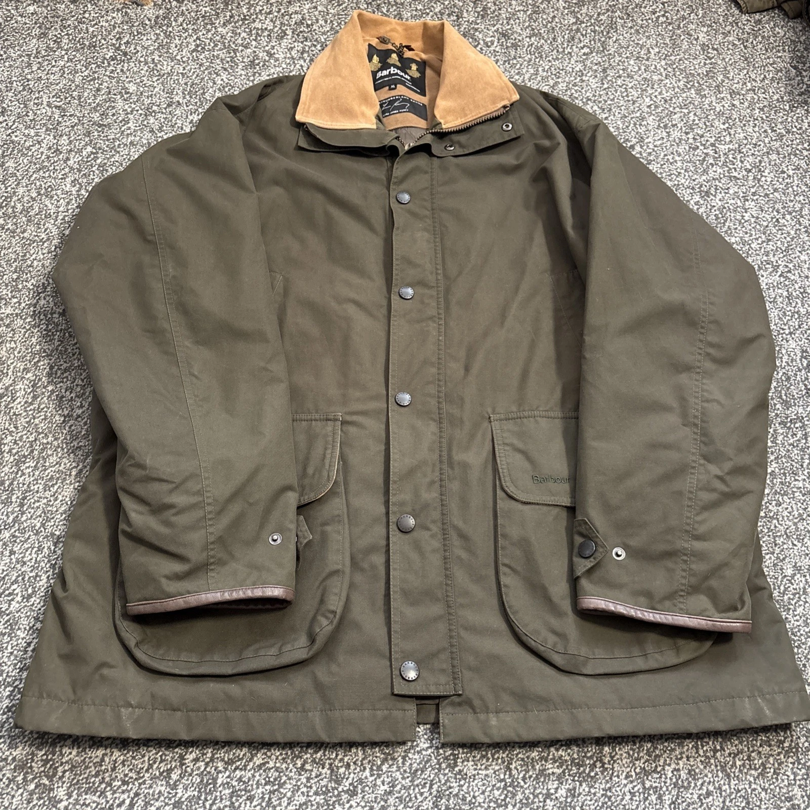 NWOT Barbour Northumberland Storm Mens Oversized XL Waterproof Jacket
