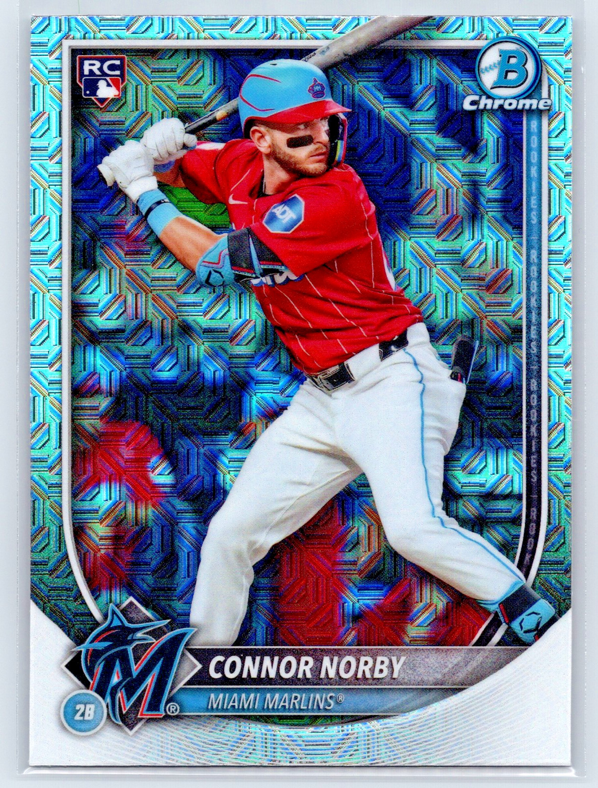 2025 Bowman - Connor Norby #46 Chrome Mojo Refractor (RC)