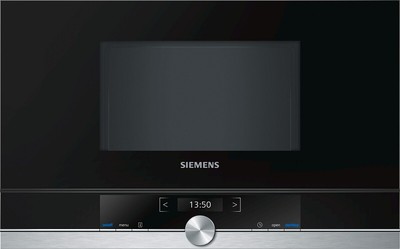 Siemens BF634LGS1 iQ700 Einbau-Mikrowelle, 900 W, 21l, 59,4 cm breit, cookContro