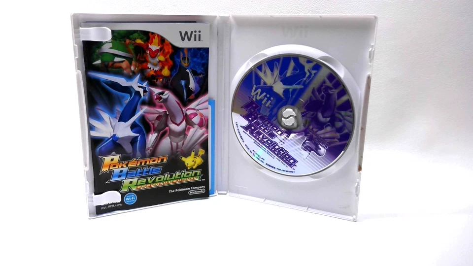 Pokemon Battle Revolution Nintendo Wii Japan Import Tested Used Complete CIB - Image 2 of 4