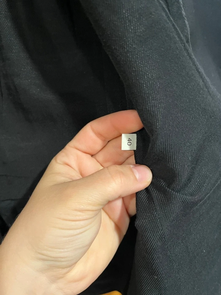 Stella McCartney Black Wool Blazer Jacket IT 40 US 6 Tailored Made Italy - Image 3 of 4