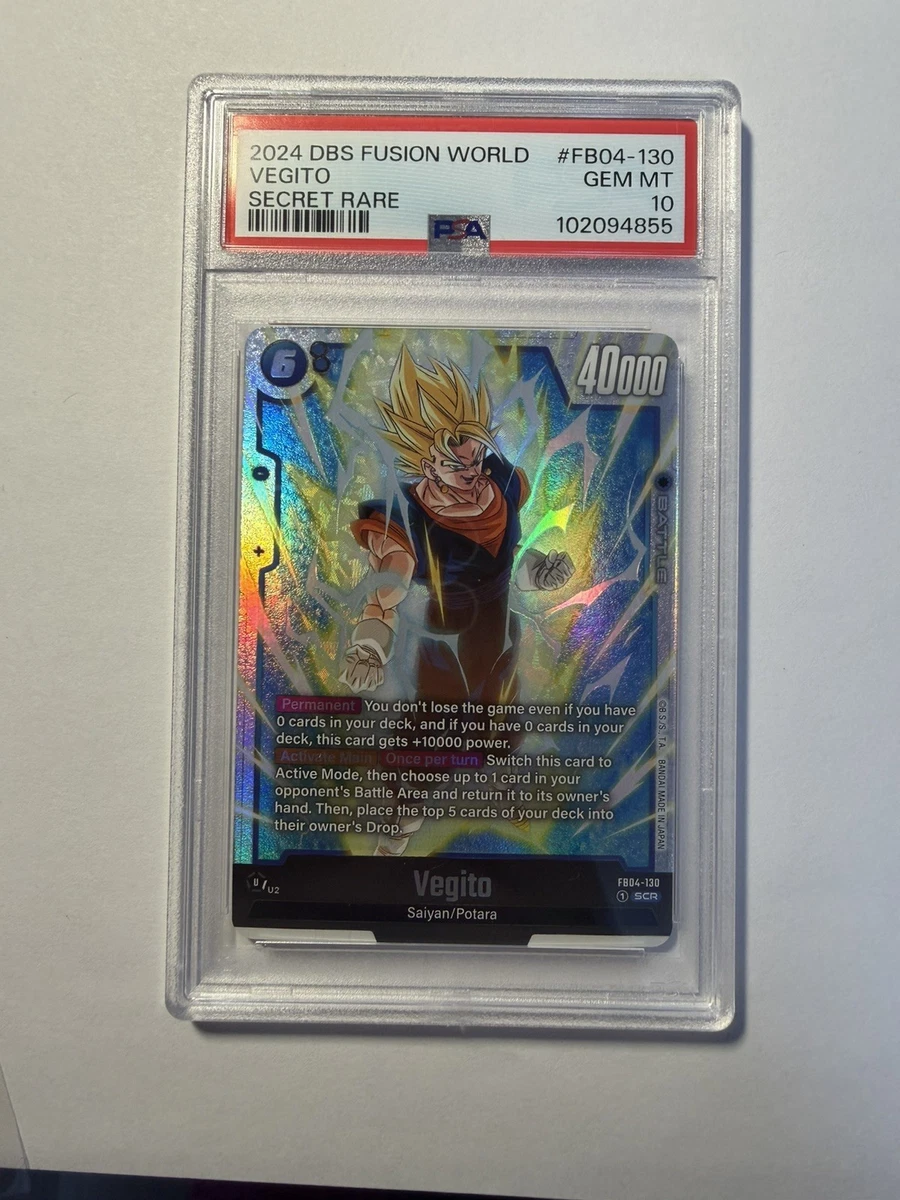 Vegito In Individual Collectible Card Game Cards for sale - eBay