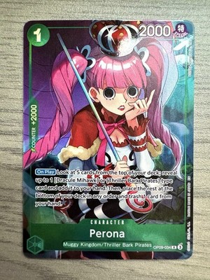 Perona (Illustration Box Vol.4) OP09-034 One Piece Promotion Cards Foil