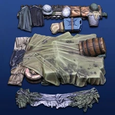 1/35 Tank Accessories Resin Model Soldier Military Figures Unassembled Kit